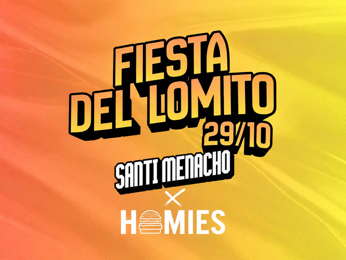 Flyer de Fiesta del Lomito